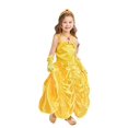 thumbnail image 4 of Disfraz de Cenicienta con temática de princesa Disney para niños y niñas, vestido de lujo para fiesta de cumpleaños, Halloween, Carnaval, traje de Cosplay de Bella, Vesti, 4 of 5