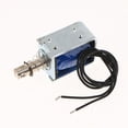 thumbnail image 3 of 2x Electroimán de Solenoide de Empuje Y 10 Mm Actuador 0.8N 24V Voltaje de Funcionamiento, 3 of 9