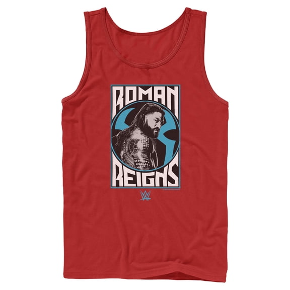Mens WWE Roman Reigns Poster Tank Top