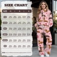 thumbnail image 6 of SCRAWLGOD Valentine's Day Decor Dachshund Heart Box Print Pink Women's 2 Piece Lounge Set Travel Casual Outfits Tracksuit Comfy Turtleneck Sweatshirt Wide Leg Loungewear Baggy Comfy Sweatsuit, L, 6 of 7