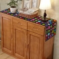 thumbnail image 3 of Kentucky Derby Table Runner Jockey Horse Racing Decoration Farmhouse Home Dining Room Kitchen Table Decor (13.8" x 71"), 3 of 5
