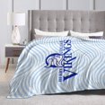 Berry College Logo Fleece Blanket, Very Soft Microfiber Flannel Blanket