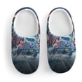 thumbnail image 3 of Ghostbusters Frozen Empire Kid's Cotton Slippers Winter Warm Soft Plush Slippers with Rubber Sole Non-Slip Indoor Outdoor Slip on Shoes Fluffy House Slippers For Boys Girls Teen, 3 of 8