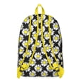 thumbnail image 3 of Bright Floral Design Backpack for School College Big Capacity Bookbag with Laptop Compartment Great Gift for Students Professionals, 3 of 5