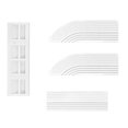 thumbnail image 1 of CUITING Durable Rise Threshold Ramp Doorway Lightweight Portable Plastic Curb Ramps, 1 of 19