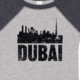thumbnail image 4 of Inktastic Dubai City Skyline with Grunge Boys or Girls Baby Bodysuit, 4 of 5