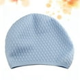 thumbnail image 3 of Hongchegh Silicone Swim Cap for Women with Long Hair (Sky-blue), 3 of 8