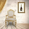 thumbnail image 3 of Coppel, Anna 14x24 Gold Ornate Wood Framed with Double Matting Museum Art Print Titled - Oui Champagne, 3 of 4