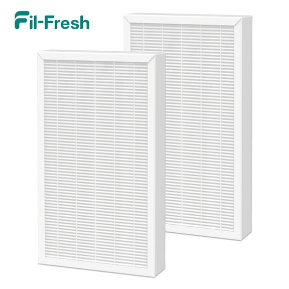 Fil-fresh F1 Replacement Filter 2-Pack, Compatible with 3M Filtrete FAP-C01BA-G1 & FAP-T02WA-G1 Air Purifiers, Replaces Part # FAPF-F1-2P