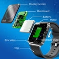 thumbnail image 3 of Reloj inteligente Reloj glucómetro 1,72 pulgadas HD pantalla a color Monitor de ritmo cardíaco regalo para hombres y mujeres, 3 of 6