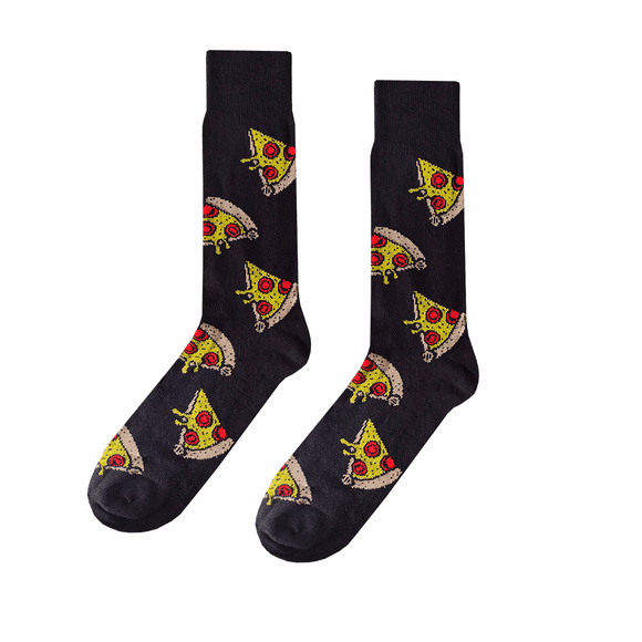 Calcetines De Pizzas Divertidos Moda
