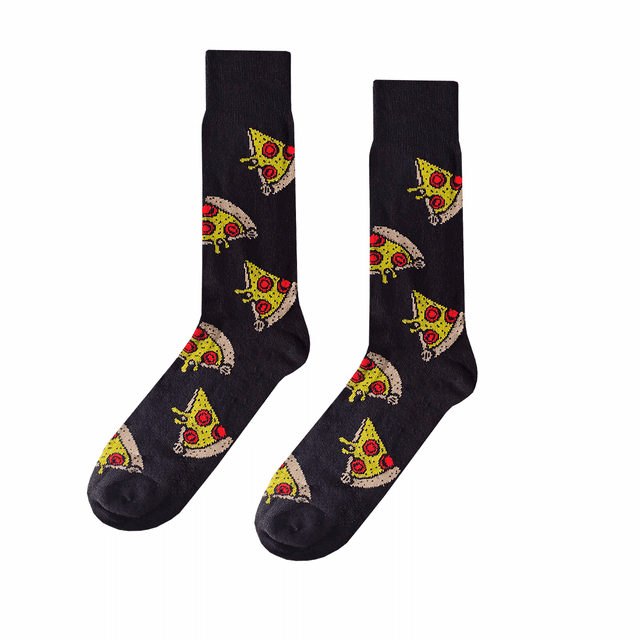 Calcetines De Pizzas Divertidos Moda