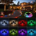 thumbnail image 1 of Luces solares para entrada FabStyl, paquete de 12, RGB, impermeables, IP68, 1 of 9