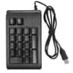 thumbnail image 1 of Teclado numérico con cable USB, teclado numérico de 19 teclas, retroiluminación RGB resistente al agua, portátil para ordenador portátil, negro, 1 of 5