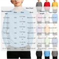 thumbnail image 6 of Diufon Baby Boys Girls Long Sleeve Shirt Toddler Thickened Round Neck Tops Comfort Basic Solid Color T-Shirt, 6 of 9