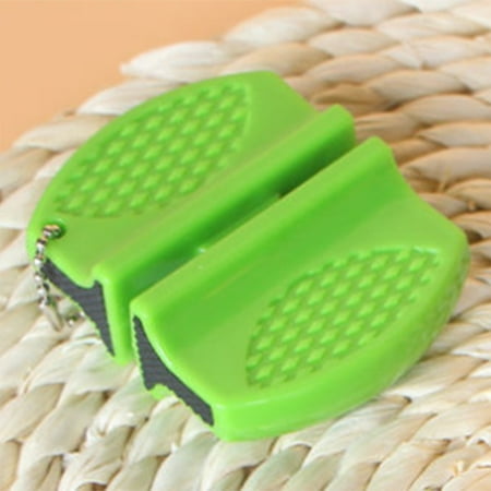 

Christmas Home Hot Mini Ceramic Rod Steel Camp Pocket Kitchen Sharpener Tool