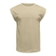 thumbnail image 4 of Hombres sin Mangas Camiseta Casual Color Sólido Hombro Delgado, Top de Moda para el Gimnasio Y el Uso Diario, 4 of 9