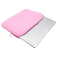 thumbnail image 3 of RAINYEAR 16 Inch Laptop Sleeve Protective Soft Case Padded Zipper Cover Carrying Computer Bag Compatible with 2020 2021 New 16" MacBook Pro/Retina/Touch Bar Specially for Model A2141(Pink), 3 of 6