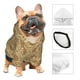 thumbnail image 3 of Fotbe Brown Flowers Sudadera con Estampado para Perros Pequeños – Suéter con Capucha para Mascotas, Tela Suave de Forro Polar con Bolsillo-Small, 3 of 7