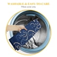thumbnail image 5 of Nawypu  Seahorse Decorative Pillow Cover 2pcs for Couch Nautical Decor Square Cushion Case Sofa Home Decorations Dark Blue PL1032TR, 5 of 6
