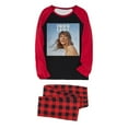 thumbnail image 2 of Pyjamas Assortis 1989 Country Music Queen Tenues de Famille Assorties, Adorables Pyjamas Assortis pour un Style Familial Cohérent (Rouge), 2 of 3