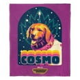 thumbnail image 3 of The Northwest 1MAR-23600-0146-OOF 50 x 60 in. Marvel Guardians of the Galaxy 3 Cosmo the Space Dog Silk Touch Throw Blanket, 3 of 5