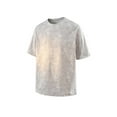 thumbnail image 2 of Antinious Men All Match Print Crewneck Daily Short Sleeve T-Shirts, 2 of 5