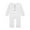 White, variant on EnJoCho Baby Comfy Bodysuit Baby Girl Boy Jumpsuit Solid Color Long Sleeve Knitted Romper Clothes Light Long Sleeve Jumpsuit Toddler Girl Trendy Clothing Casual Home Bodysuit