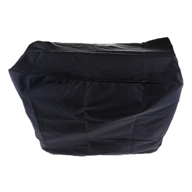 Cubierta de capó para motor de barco fueraborda negra compatible con 3-9 para motores de 3-9 HP