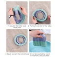 thumbnail image 6 of Soft Toilet Seat Cushion Cover, Non-Slip Waterproof Bathroom Toilet Lid Pad, Comfortable Washable Universal Fit for Home, Elderly, Adults, Extra Thick Padded Toilet Seat Gasket Mat, 6 of 6