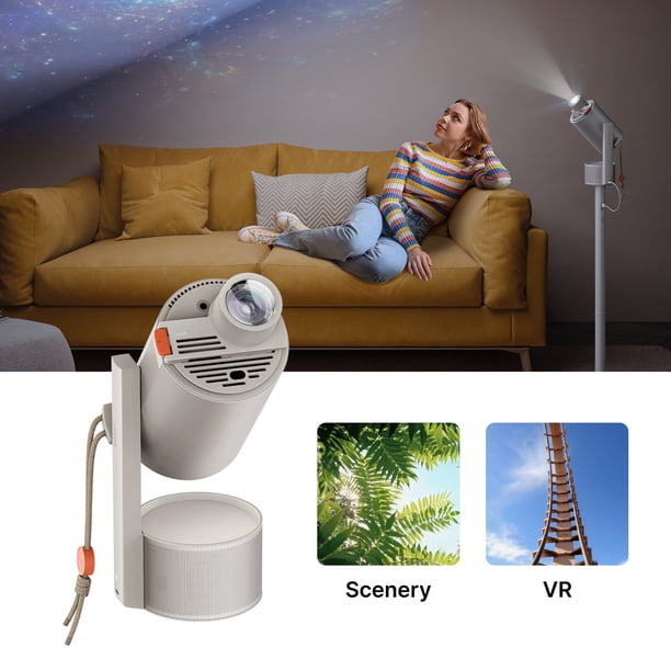 XGIMI MoGo 3 Pro Outdoor Projector with PowerBase Stand, 70