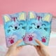 thumbnail image 5 of Diario de gato Quinlirra para niñas, cuaderno de peluche con efecto tie-dye, cuaderno de tapa dura esponjoso para escribir y dibujar, ideal para cumpleaños de niñas de 4 a 12 años (gato), 5 of 6