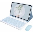thumbnail image 1 of Samsung Galaxy Tab S10 FE 10.9" 2025 Funda con Teclado con Mouse Inalámbrico / Azul Cielo, 1 of 4