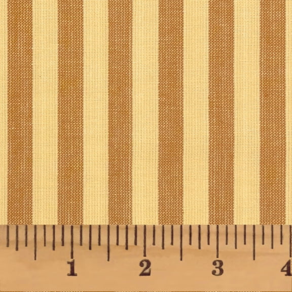 JCS Honey Stripe Homespun Cotton Fabric Sold by the Yard