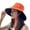 4#Orange, variant on Harpily 50% Off Clear! Sun Hats for Men Women Women's Sun Hat Shading Hat Summer Large Brim