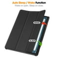 thumbnail image 2 of ELEHOLD Leather Protective Case for Amazon Fire Max 11 2023 Adjustable Kickstand Magnetic Folio Slim Shockproof Case for Fire Max 11(2023, 13th Gen),Black, 2 of 9