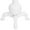 White, variant on WOOW DEPOT Large Wood Coat Rack Heavy Duty Freestanding Clothes Hanger Stand w/ Stable Base & 8 Tree Branch Hooks for Entryway Hallway Bedroom