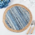 thumbnail image 3 of Saro Lifestyle Rustic Denim Weave Placemat (Set of 4), 3 of 3