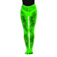 thumbnail image 2 of TBKOMH Glow In The Dark Fishnets Halloween Stockings Rave Clothes High Waist Tights Party Stocking for Women, Costume Halloween Cospaly, Versatile, Stretchy, Non-Itchy, Great Fit, 2 of 4