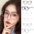thumbnail image 4 of Office Portable PC Men Women Optical Spectacle Eyeglass Eye Protection Square Eyeglasses Frame Eyewear Anti-Blue Light Glasses Computer Goggles TRANSPARENT, 4 of 8