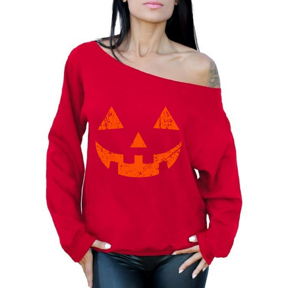 jack o lantern sweatshirt womens