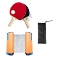 thumbnail image 3 of Juego de paletas de pong, accesorios, red retráctil para gimnasio en casa, deportes,, 3 of 8