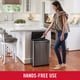thumbnail image 2 of Bote de basura Rubbermaid Elite de acero inoxidable con sensor, 47 L, 2 of 7