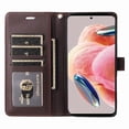 thumbnail image 3 of FOXDOCK Funda tipo Cartera para Xiaomi Redmi Note 12 4G – Cubierta de Cuero PU con Múltiples Ranuras, Bolsillo para Efectivo y Correa de Muñeca, 3 of 6