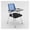 Blue, variant on Tablet Arm Chair,Upholstered Tablet Arm Nesting Chair,Training Chair with Writing Board Meeting Chair,Mesh Guest Nesting Stacking for Office School Classroom Conference