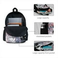 thumbnail image 3 of My Hero Academia Laptop Backpack, Anime Daypack Backpack For School College, Extra Large Travel Backpack, Computer Backpack With Usb Port, 17*12*6.5 Inch Book Bag, 3 of 9