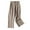 Khaki, variant on Holiday Deals! Ohufall Pants Women's Pants, Solid Color Casual Feeling Of Falling Button Cotton And Linen Pants Women Summer, Straight Barrel Ninth Pants Clearance