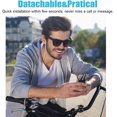 thumbnail image 2 of Bike Cell Phone Holder, Universal Detachable Motorcycle Cell Phone Holder Bike Anti-Shake Bike Mount with 360 Degree Rotation for 3.5 - 6.5 Inch Smartphone, 2 of 6