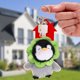 thumbnail image 4 of Lindo llavero de pingüino de peluche, colgante de muñeco de peluche, llavero de pingüino kawaii, accesorios para bolsas de regalo de cumpleaños, rellenos para bolsas de fiesta para niños., 4 of 5