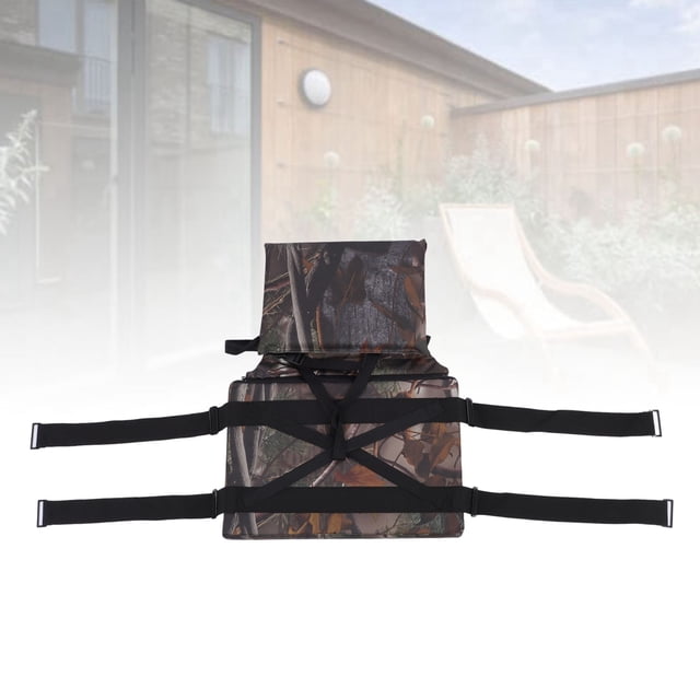 TOPINCN Climbing Tree Stand Replacement, Adjustable Strap Accessories 600D Oxford Cloth Treestand Cushion, Compatible with Various Tree Stands